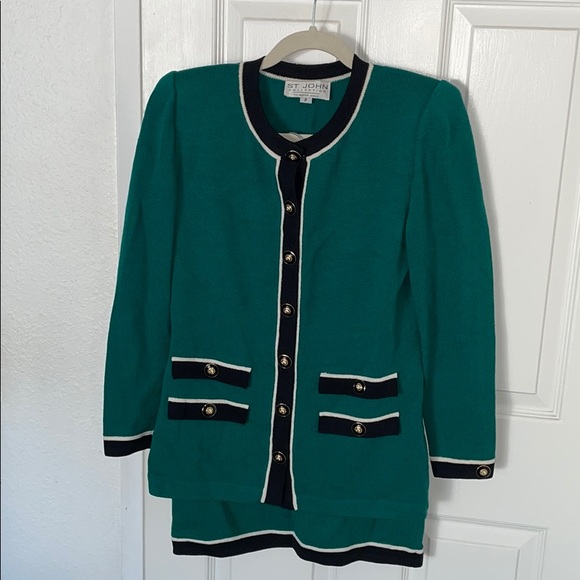 St. John skirt suit